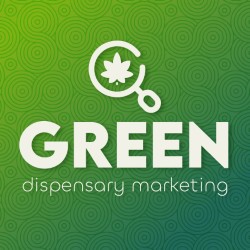 GREEN Dispensary Marketing Logo